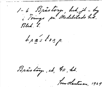 Bild på arkivkortet för arkivposten Bråstorp