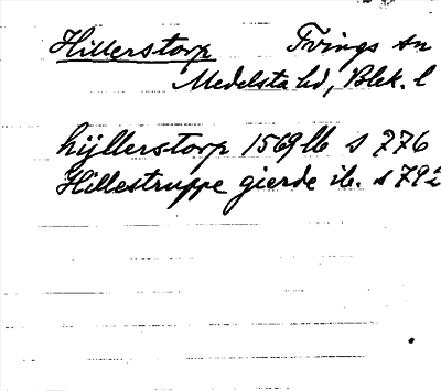 Bild på arkivkortet för arkivposten Hillerstorp