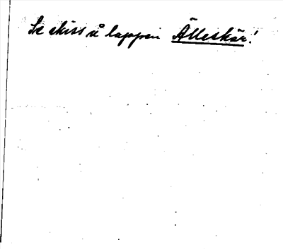 Bild på baksidan av arkivkortet för arkivposten Gåsen