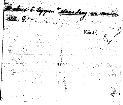 Bild på baksidan av arkivkortet för arkivposten *Hansholm