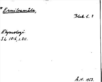 Bild på arkivkortet för arkivposten Ernilsamåla