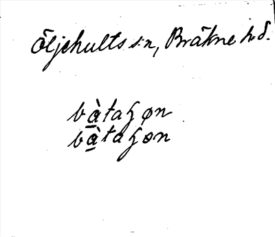Bild på arkivkortet för arkivposten Båtasjön