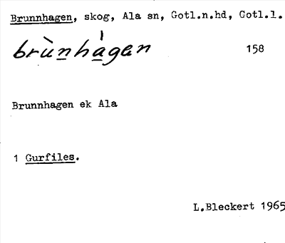 Bild på arkivkortet för arkivposten Brunnhagen