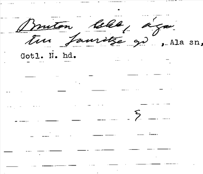 Bild på arkivkortet för arkivposten Bruten