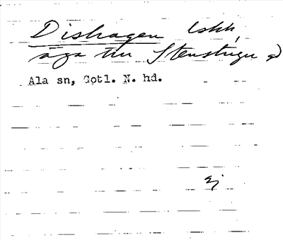 Bild på arkivkortet för arkivposten Dishagen