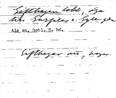 Bild på arkivkortet för arkivposten Gifthagen