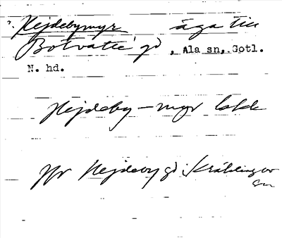 Bild på arkivkortet för arkivposten Hejdebymyr