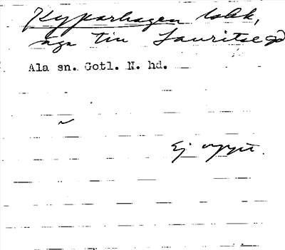 Bild på arkivkortet för arkivposten Kyparhagen