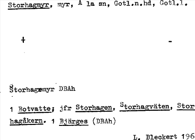Bild på arkivkortet för arkivposten Storhagmyr