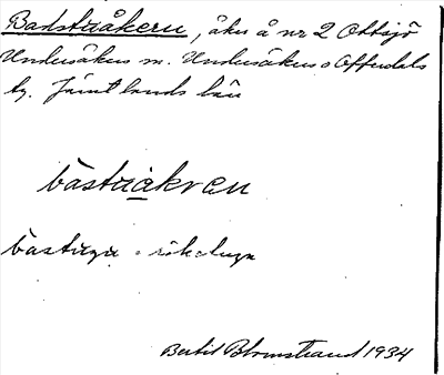 Bild på arkivkortet för arkivposten Balstuåkern