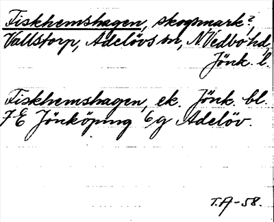 Bild på arkivkortet för arkivposten Fiskhemshagen