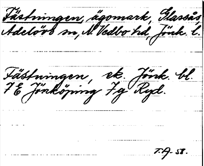 Bild på arkivkortet för arkivposten Fästningen