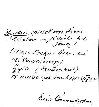 Bild på arkivkortet för arkivposten Hylan