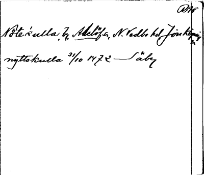 Bild på arkivkortet för arkivposten Nötekulla