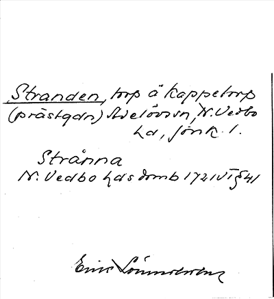 Bild på arkivkortet för arkivposten Stranden