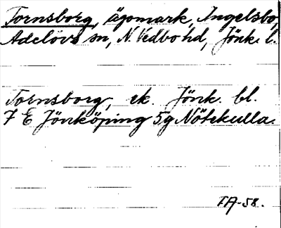 Bild på arkivkortet för arkivposten Tornsborg