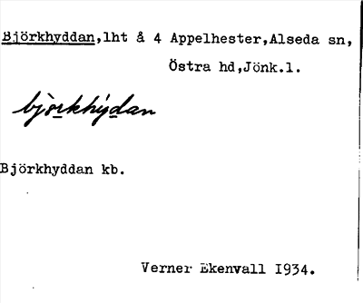 Bild på arkivkortet för arkivposten Björkhyddan