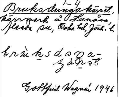 Bild på arkivkortet för arkivposten Bruksdungakärret