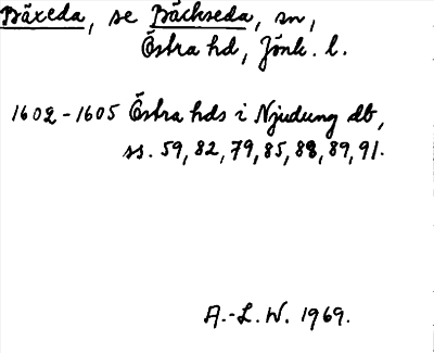 Bild på arkivkortet för arkivposten Bäxeda, se Bäckseda