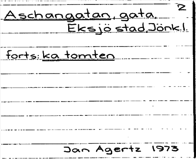 Bild på arkivkortet för arkivposten Aschangatan