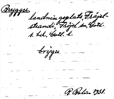 Bild på arkivkortet för arkivposten Bryggu