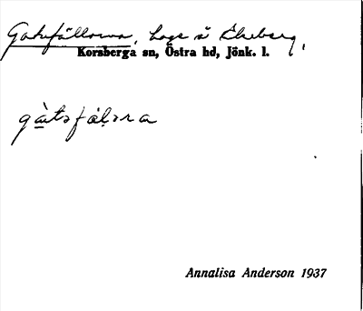 Bild på arkivkortet för arkivposten Gatufällorna
