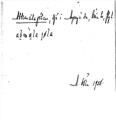 Bild på arkivkortet för arkivposten Abbemålagölen
