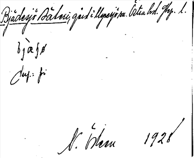 Bild på arkivkortet för arkivposten Bjädesjö Säteri