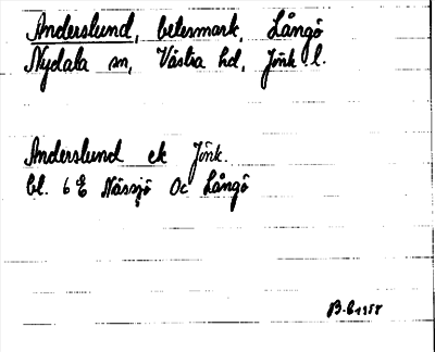 Bild på arkivkortet för arkivposten Anderslund
