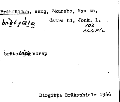 Bild på arkivkortet för arkivposten Bråtfällan