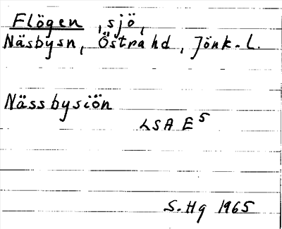 Bild på arkivkortet för arkivposten Flögen