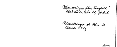 Bild på arkivkortet för arkivposten Blomsterängen