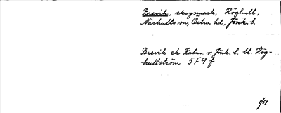 Bild på arkivkortet för arkivposten Brevik
