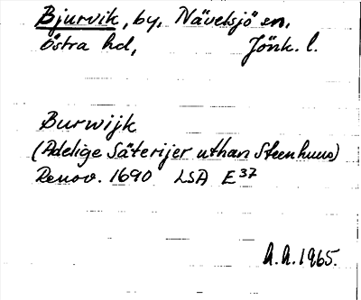 Bild på arkivkortet för arkivposten Bjurvik