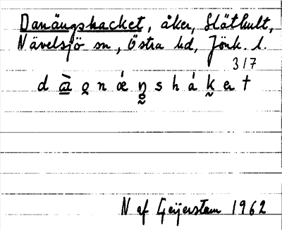 Bild på arkivkortet för arkivposten Danängshacket