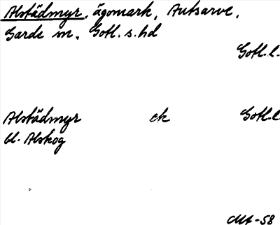 Bild på arkivkortet för arkivposten Alstädmyr