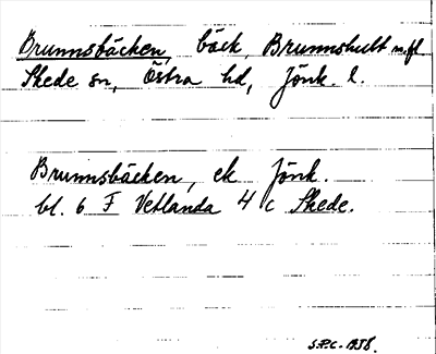 Bild på arkivkortet för arkivposten Brunnsbäcken