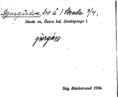 Bild på arkivkortet för arkivposten Djurgården