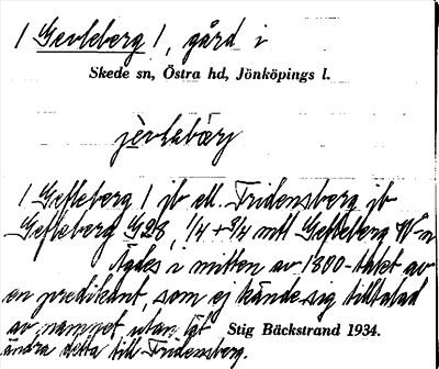 Bild på arkivkortet för arkivposten Gevleberg