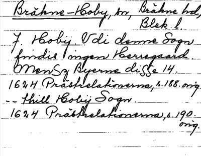 Bild på arkivkortet för arkivposten Bräkne-Hoby