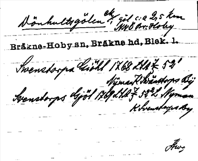 Bild på arkivkortet för arkivposten Dönhultsgölen