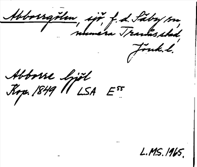 Bild på arkivkortet för arkivposten Abborrgölen