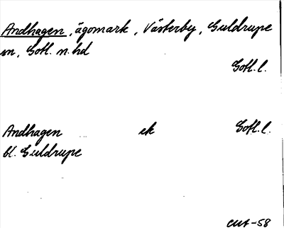 Bild på arkivkortet för arkivposten Andhagen