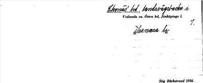 Bild på arkivkortet för arkivposten Ekenäs lid