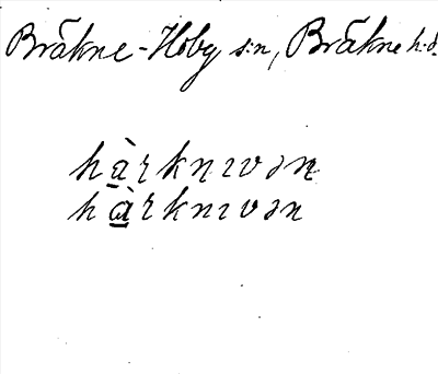 Bild på arkivkortet för arkivposten Harkniven