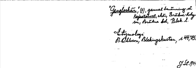 Bild på arkivkortet för arkivposten »Gangleskär»
