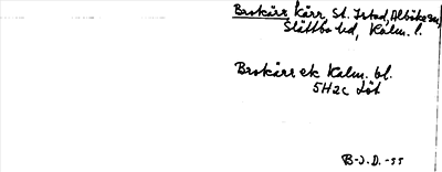 Bild på arkivkortet för arkivposten Brokärr