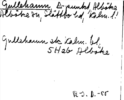 Bild på arkivkortet för arkivposten Gullehamn