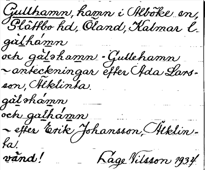 Bild på arkivkortet för arkivposten Gullhamn