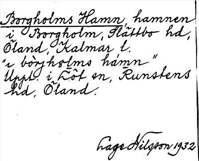 Bild på arkivkortet för arkivposten Borgholms Hamn